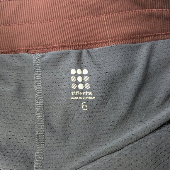 Title Nine Clamber Skort, Coffee - Picture 8 of 10